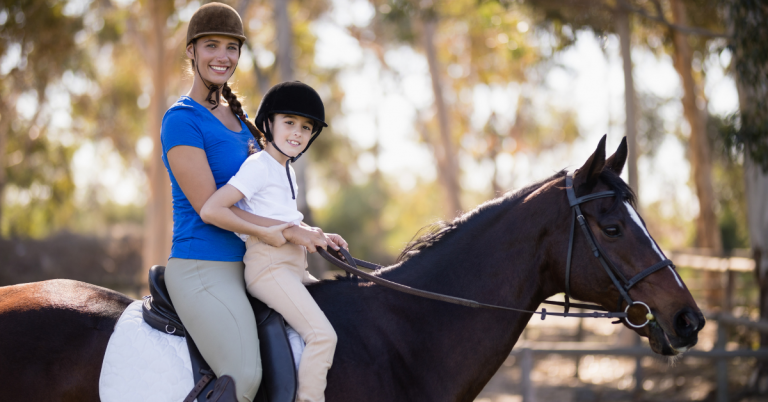 summer activity - horseback riding