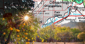 Orangevale Map